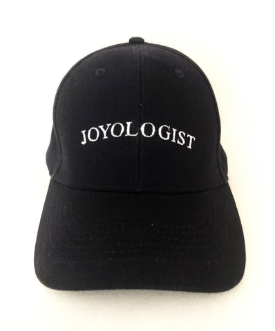 Embroidered ‘Joyologist’ Brushed Cotton Baseball Cap