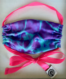 Stay Safe 'n Sexy London Silk Face Mask in Lilith Jardine print